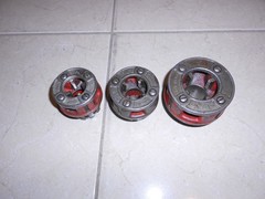 RIDGID OO-R PIPE THREADING DIES 1/2&Prime;, 3/4&Prime;, & 1&Prime;