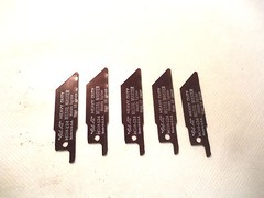 NEW LOT OF 5 FIT-AL HEAVY DUTY HDM-124 SAW BLADES 1-1/2&Prime;