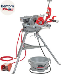 15682 Model 300 Power Drive Complete, 38 RPM Pipe Threading Machine with 1/2-Inc