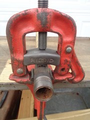 RIDGID No. 38 Portable Clamp On Pipe Vise 1/8&Prime; to 2&Prime; Capacity Ridgid