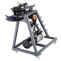 750W Electric Pipe Bender 3 Dies Hydraulic for 1-3/4in Pipes