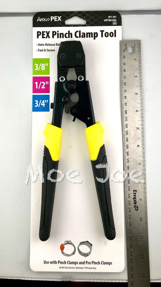 Apollo 3/8&Prime;, 1/2 &rdquo; and 3/4 &rdquo; PEX-B Quick-Cinch Clamp Tool