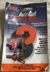 General Pipe Cleaners ATC12 1/2-Inch AutoCut Copper Tubing Cutter &ndash; New