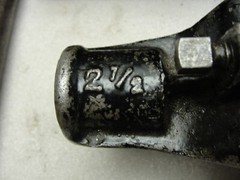 Vintage REED Mfg. Co. Pipe Threader #1301 Set No 2 1/2&Prime; With Dies & Original Box