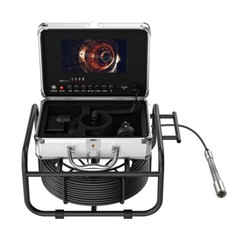 7&Prime; Monitor DVR 16GB Sewer Pipe Inspection Camera 23mm Lens Endoscope Camera 50M