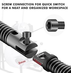 Drain Snake Drill Attachments,8-Piece Drain Cleaner Combination Cutter Heads, Us