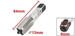 uxcell a15012200ux0336 G 1/4-19 BSP 55 Degree Pipe Thread HSS Tap 4 G1/4-19