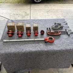 Ridgid 12-R Pipe Threader Die Head Set 12R Threading Dies 1 1/4&rdquo; &ndash; 1/4&rdquo;