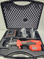 RIDGID RP 115 Mini Press Tool Kit 1/2 in to 3/4 in Copper Stainless w Battery
