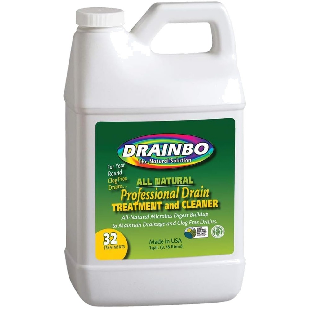 Industrial Strength Drain Cleaner, 128oz