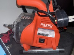RIDGID 55808 Powerclear 120-Volt Drain Cleaning Machine for Tubs, Showers &hellip;.