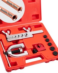 Brake Line Double & Single Flaring Tool Kit with Tubing Cutter, Brake Line Re&hellip;