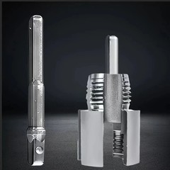 2pcs Integrated Internal & External Pipe Threading-Tool,PVC Pipe Threader Kit