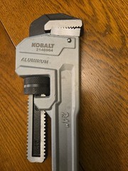 Kobalt 24&rdquo; Aluminum pipe wrench 2146964