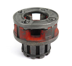 Ridgid 00R Pipe Threader Die Head w/ 3/4&Prime; NPT Dies