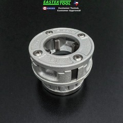 RIDGID 55207 12R PVC 1/2&rdquo;-2&rdquo; DIE HEAD SET WITH INSTALLED THREADING DIES