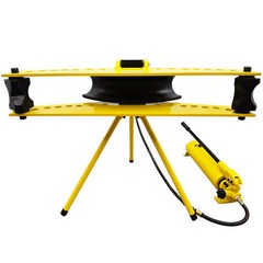 Manual Hydraulic Round Pipe Bender Machine Tripod Split Type with Separable Pump