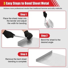 24 Inch Sheet Metal Bender Hand Tool Manual Hemming Tool & Hand Seamer For Stand