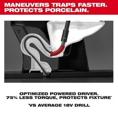 Milwaukee Tool 3576-21 M12&trade; Trapsnake&trade; 6&prime; Toilet Auger