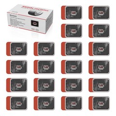 SUNSOUL 20Pcs Radial Tire Patches, 3.15&Prime; x 2.56&Prime; Heavy Duty Tire Patches