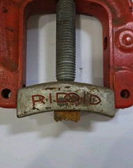 Ridgid Pipe Bench Vise 18 To 3 1/2 C-358