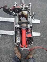 Ridgid 535, V1 complete with Universal die head