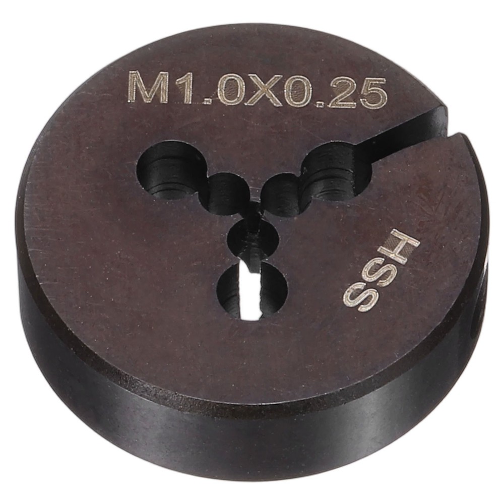 HSS M1 x 0.25 Metric Machine Thread Round Die Right Hand High Speed Steel