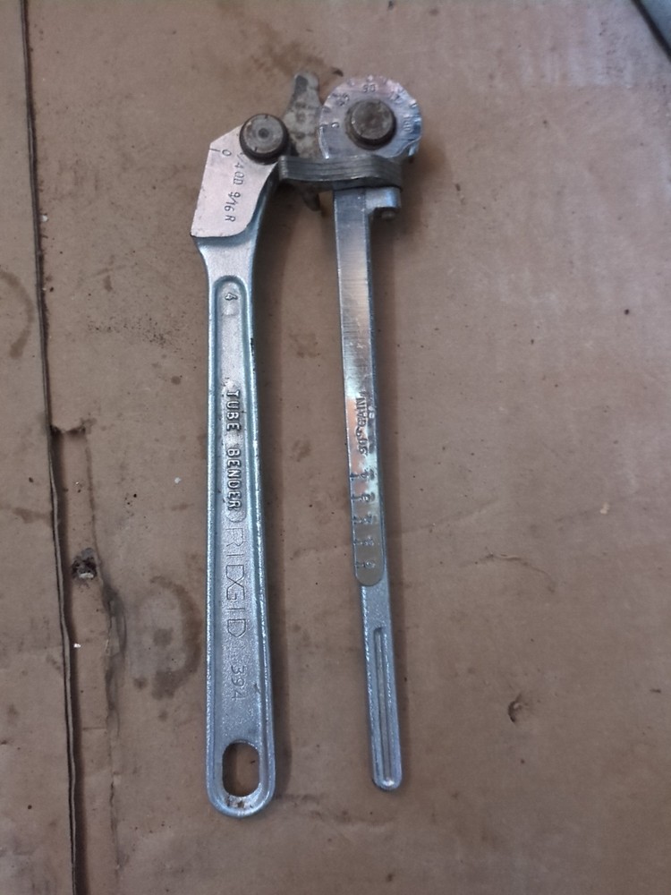 Ridgid # 394 Tube Bender 1/4&rdquo; OD &ndash; 9/16&rdquo; R