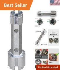 Compact & Lightweight Dual-Ended Tub Drain Wrench for Effortless Drain Removal