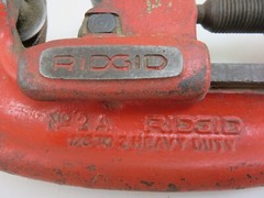 Ridgid Ridge Tool No. 2A 1-2 Heavy Duty Pipe Cutter 1/8&Prime;-2&Prime;