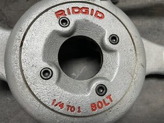 RIDGID 97045 531 Quick-Opening Bolt Die Head, 1/4&Prime; to 1&Prime;