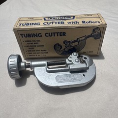 Vintage Craftsman Pipe Tubing Cutter with Rollers No 9-5533 USA w/Box