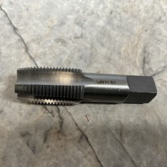 1/2&Prime;- 14 NPT Pipe Tap, Carbon Steel, DWTPT Series CARBON TAP PIPE TAP DWTPT1/2
