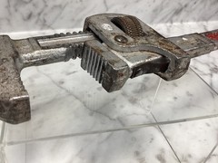 Vintage MAESTRO SUPER 3510 10&Prime; Straight Pipe Wrench &ndash; Forged Steel USA Made