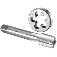 M17 X 1 Tap and Die Set M17 x 1.0 Machine Thread Tap and Round Die Right Hand