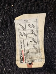 Ridgid 58192 C-24HC 5/8 in x 100 ft Hollow Core Drain Cleaning Cable