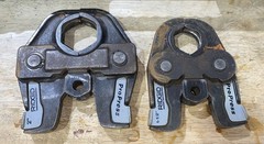 Ridgid RP330 Press Tool ProPress with 6 Jaws, 2 Batteries, and Charger