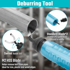 DURATECH 4-Piece Copper Tubing Cutter Set, Pipe Tool, Includes 1/2&Prime;,&hellip;