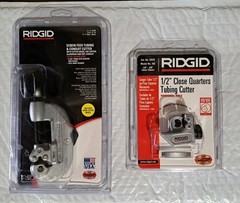 NEW Ridgid 32910 Tubing & Conduit Cutter Model 10 & Ridgid 32975 Model No. 103