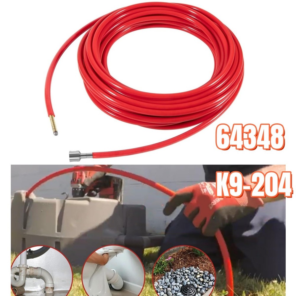 FlexShaft Cable Assembly 70FT For RIDGID K9-204 Drain Cleaning Machine 64348