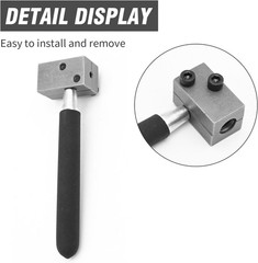 Double Flaring Tool Kit with Removable Handle for /16 Inches Brake Pipe 45 Degre