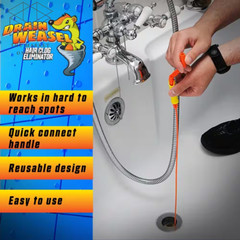 Drain Weasel 3-Pack Refill for Drain Cleaning