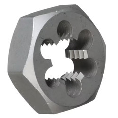 1/2 In. &ndash; 14 In. In. NPT Carbon Steel Hex Pipe Die