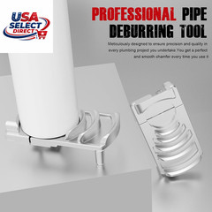 Deburring Tool for PVC Pipe, Plumbing Tools, Professional Plastic Pipe Deburring