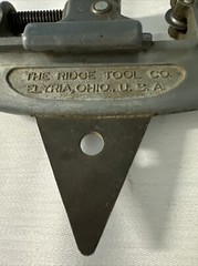 Rigid No. 0 Pipe Tubing Cutter 5/8&Prime; to 2-1/8&Prime; O.D. Made in USA Vintage Working