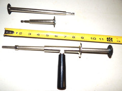 Set of Three , Internal PVC Pipe Cutters, inside, adjustable depth setting,