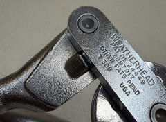 Eaton Weatherhead 3/8&Prime; Tubing Tube Bender T366 0-180 Degree Bend Lever Type