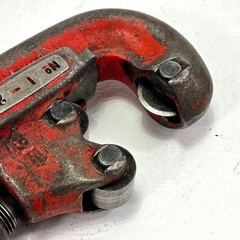 RIDGID No. 1-S / 1-2 Heavy Duty Pipe Cutter 1/8&Prime; to 1-1/4&Prime; Made in USA Elyria OH