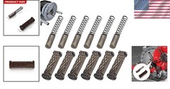 High-Performance 2 Set of 44715 Chuck Jaws for RIDGID Pipe Threading Machines