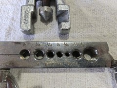 Imperial Tubing Pipe Flaring Tool 45 Degree Flare 1/2&Prime;-5/8&Prime; #195-FC USA Ex Cond!
